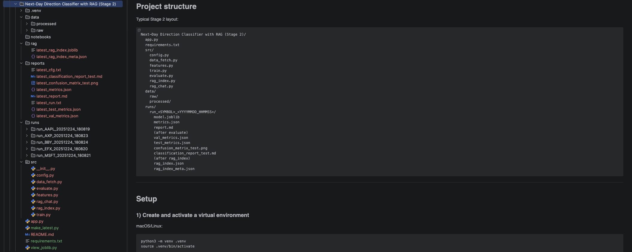 Next-Day Stage 2 — Project structure