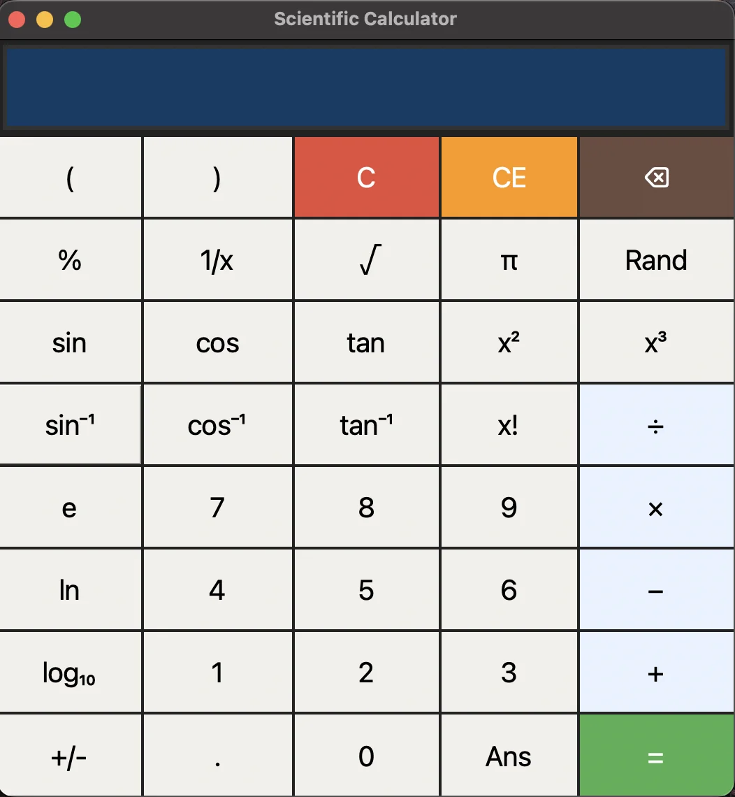 Scientific Calculator preview