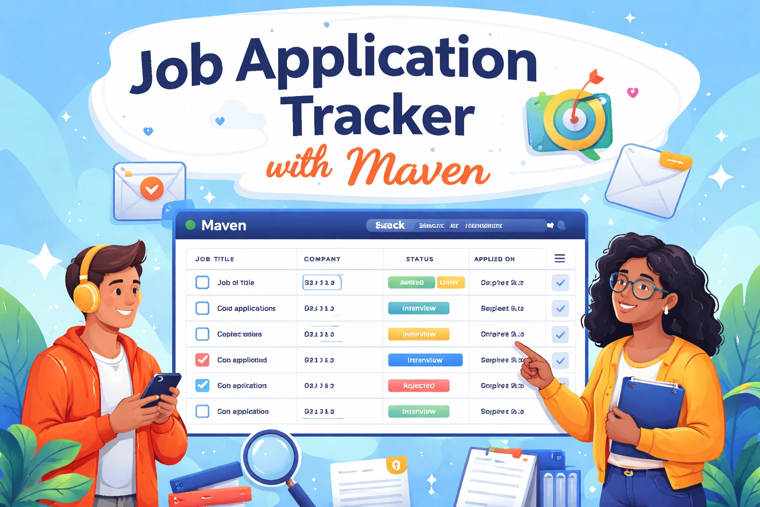 Job Application Tracker (Java) project preview