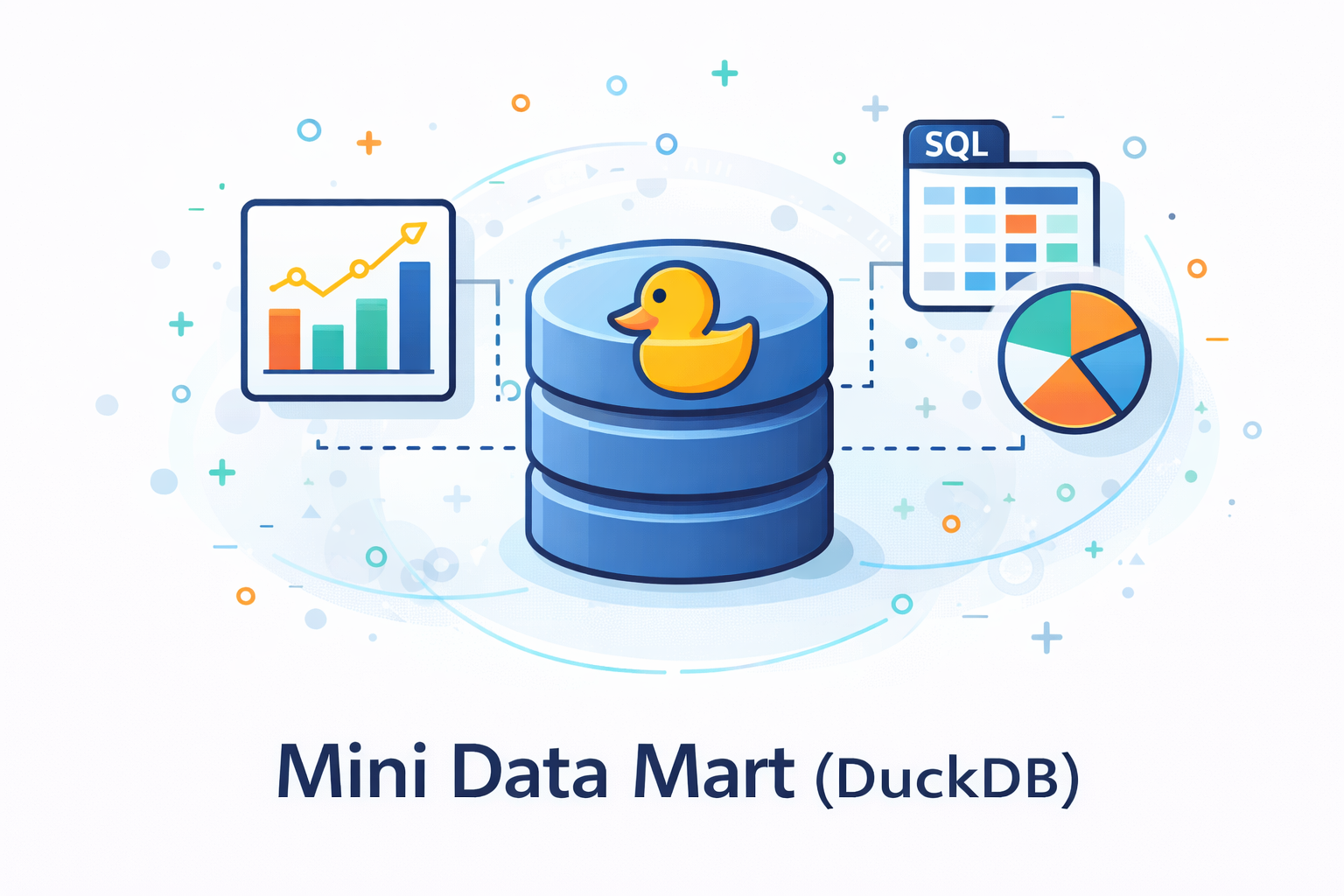 Mini Data Mart with DuckDB preview