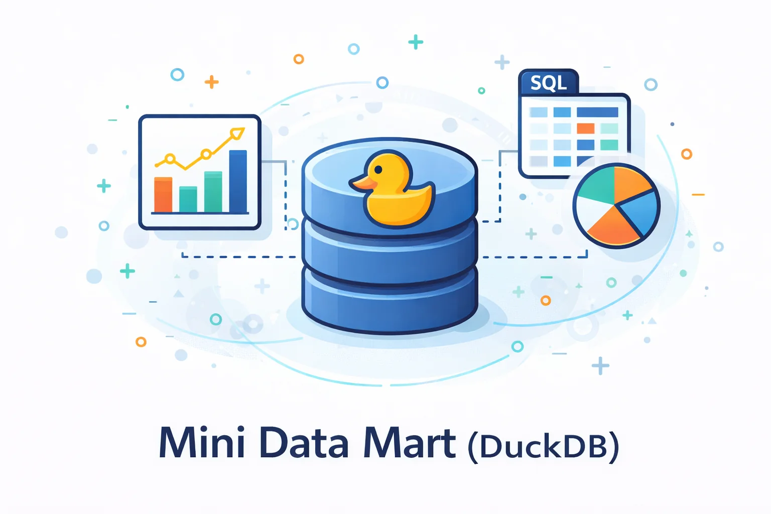 Mini Data Mart with DuckDB preview