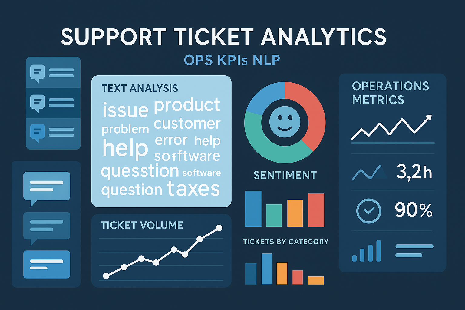 Support Ticket Analytics preview